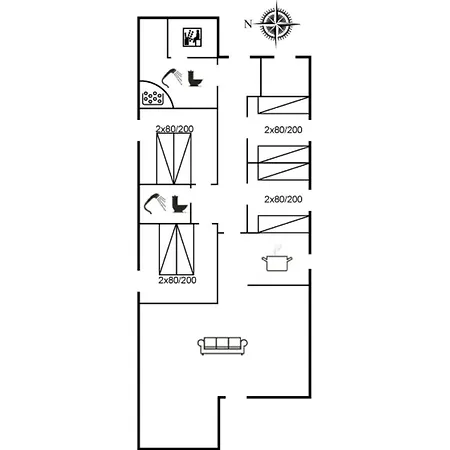 펜션 Dix - 900m From The Sea By Interhome
